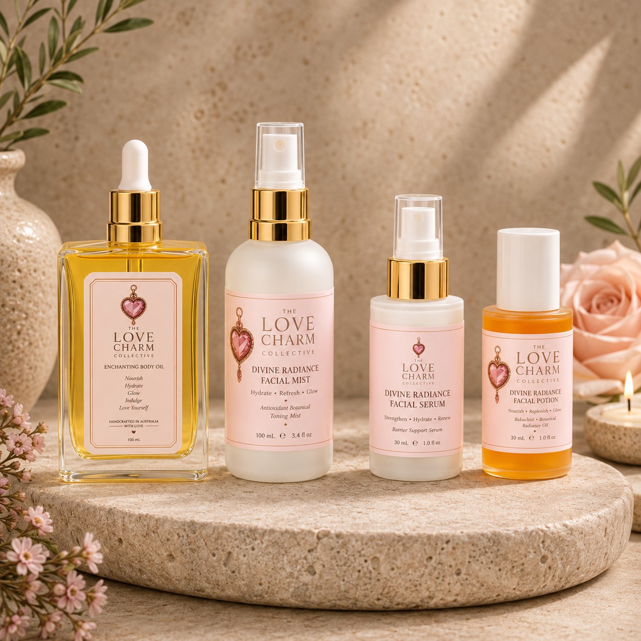 The Collection Package — Body Oil, Facial Mist, Facial Serum, Facial Potion