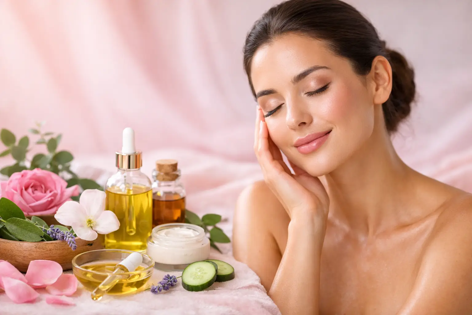 Beautiful Skin With Essential Oils and Botanicals