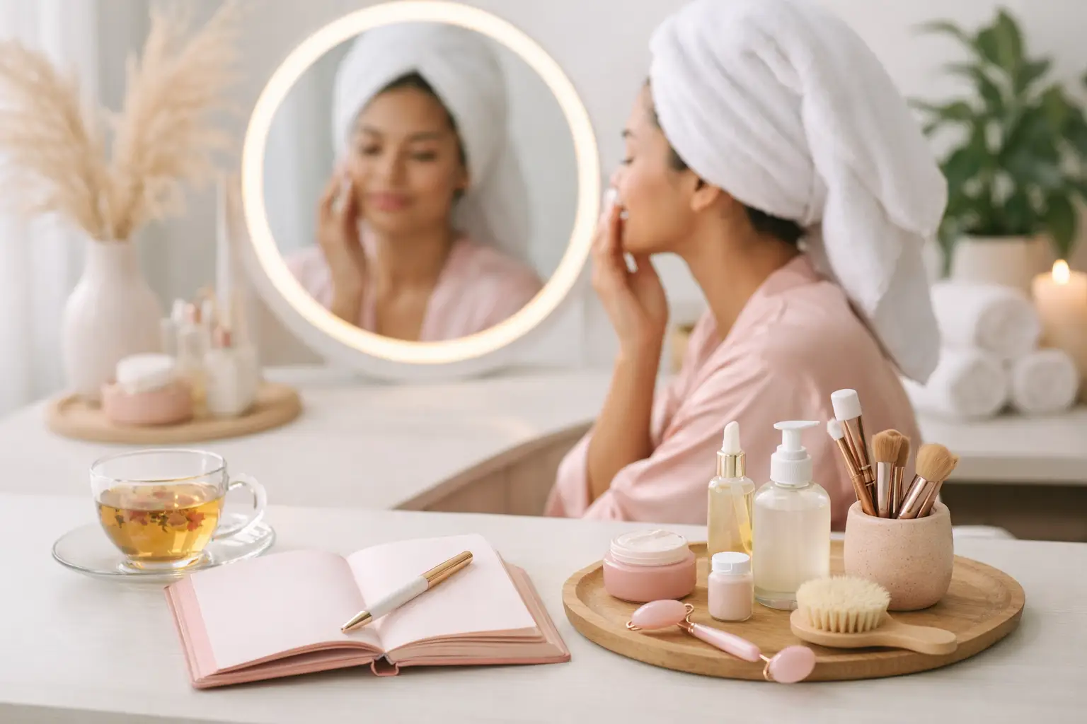 Self Love, Skin Rituals and Journalling Health